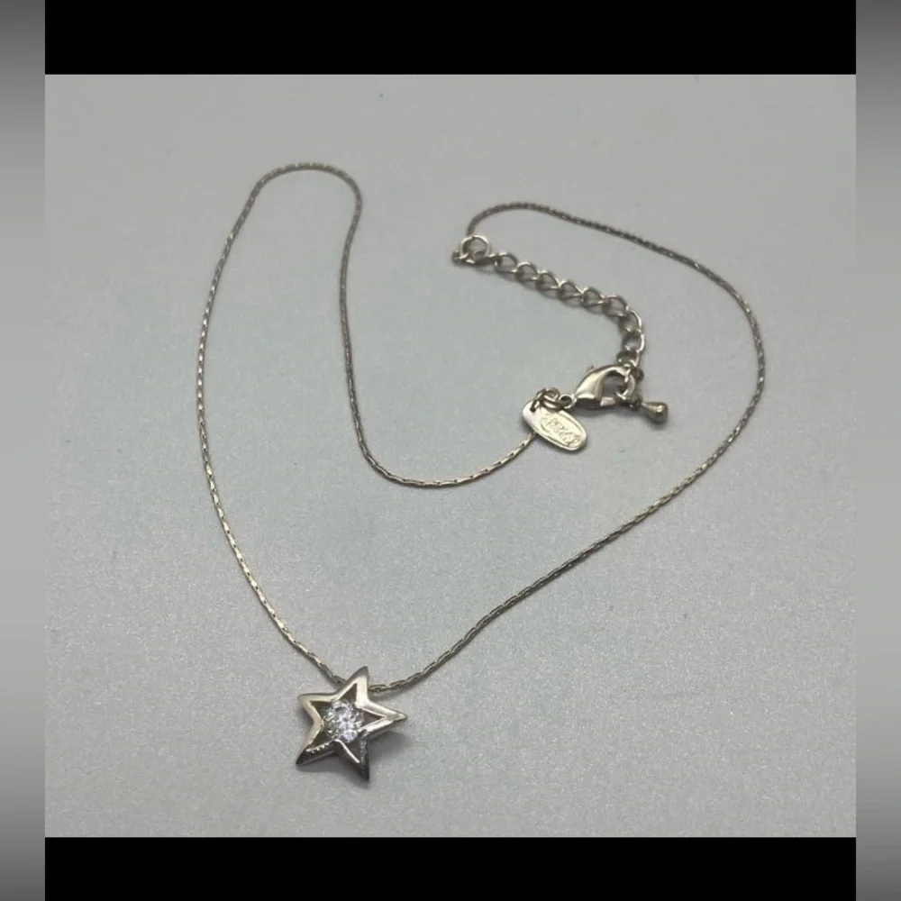 Alexa’s Angels Cubic Zirconia Star Necklace #6538